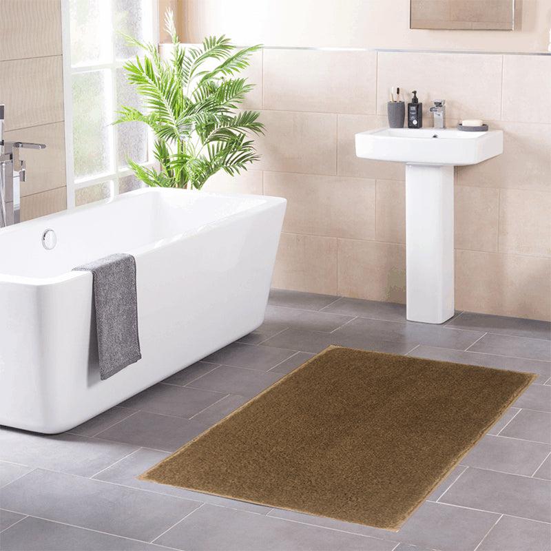 Buy Lecro Anti Skid Bath Mat - Gold Bath Mats from Vaaree