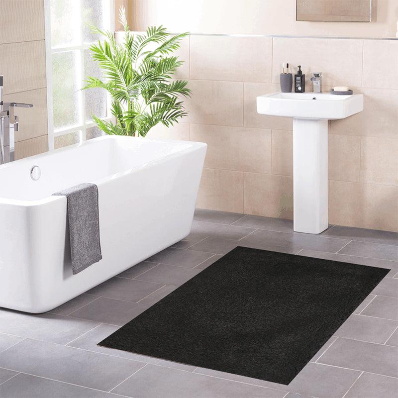 Buy Lecro Anti Skid Bath Mat - Black Bath Mats from Vaaree