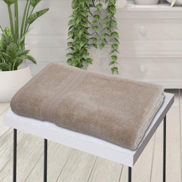 Buy Miorah Bath Towel - Beige Bath Towels from Vaaree