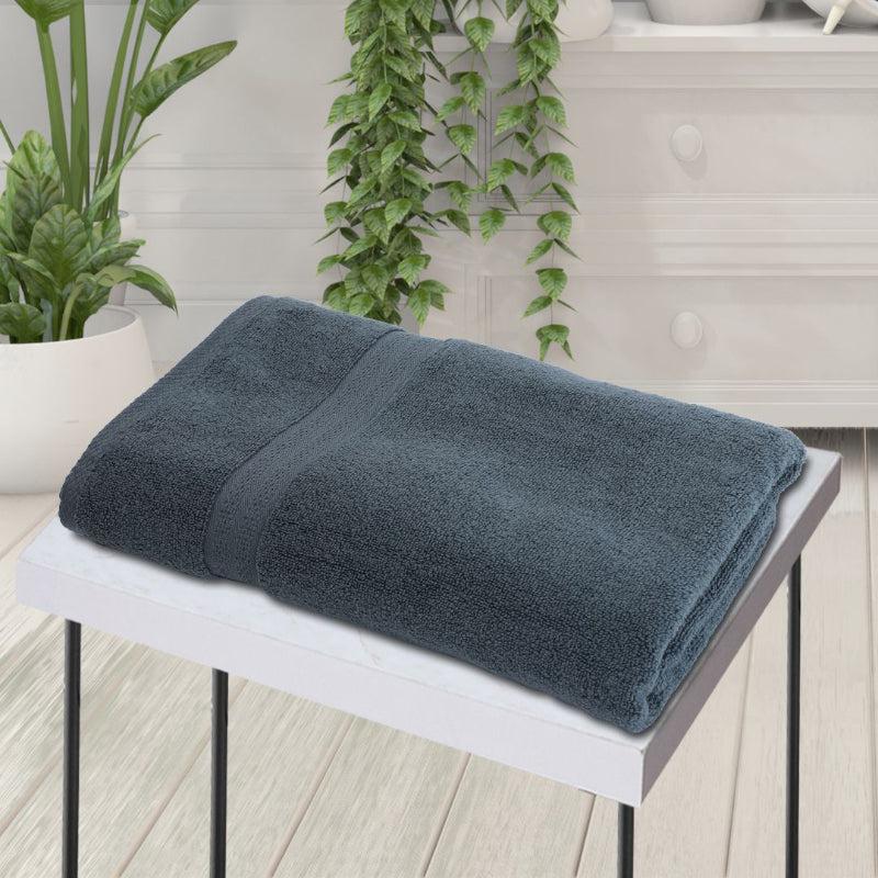 Buy Miorah Bath Towel - Grey Bath Towels from Vaaree