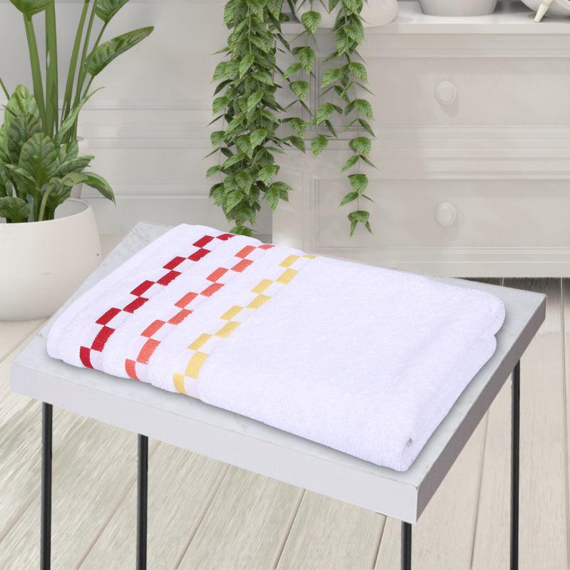 Buy Delpha Bath Towel - White Bath Towels from Vaaree