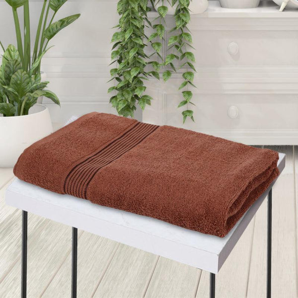 Buy Junia Bath Towel - Brown Bath Towels from Vaaree