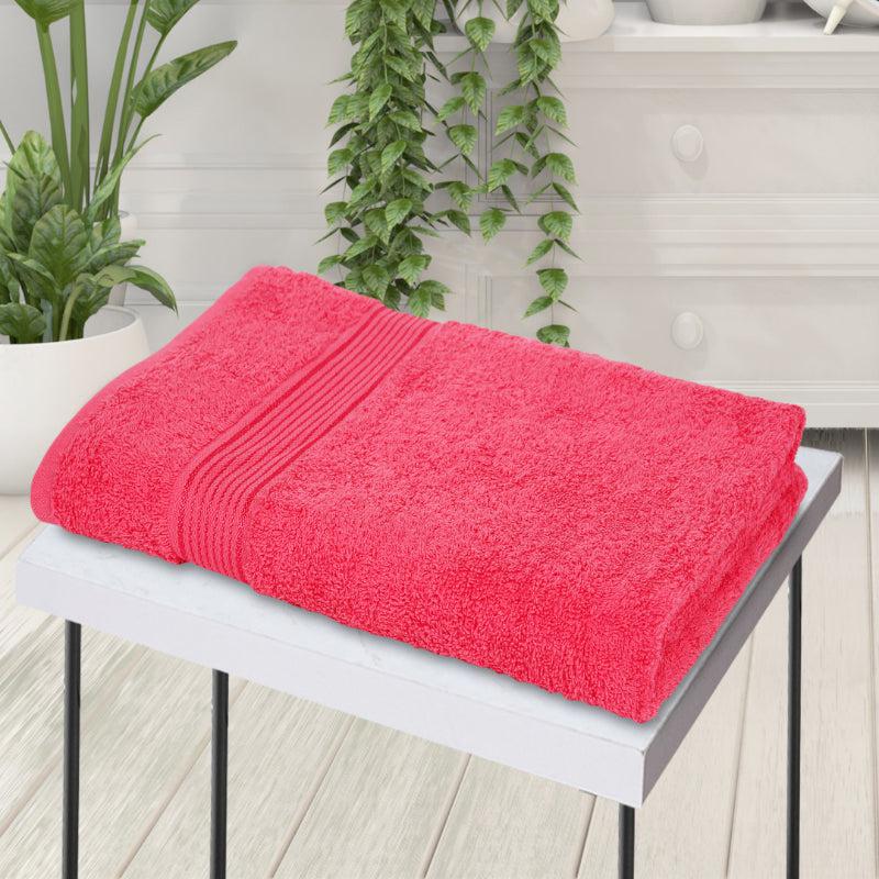 Buy Junia Bath Towel - Pink Bath Towels from Vaaree