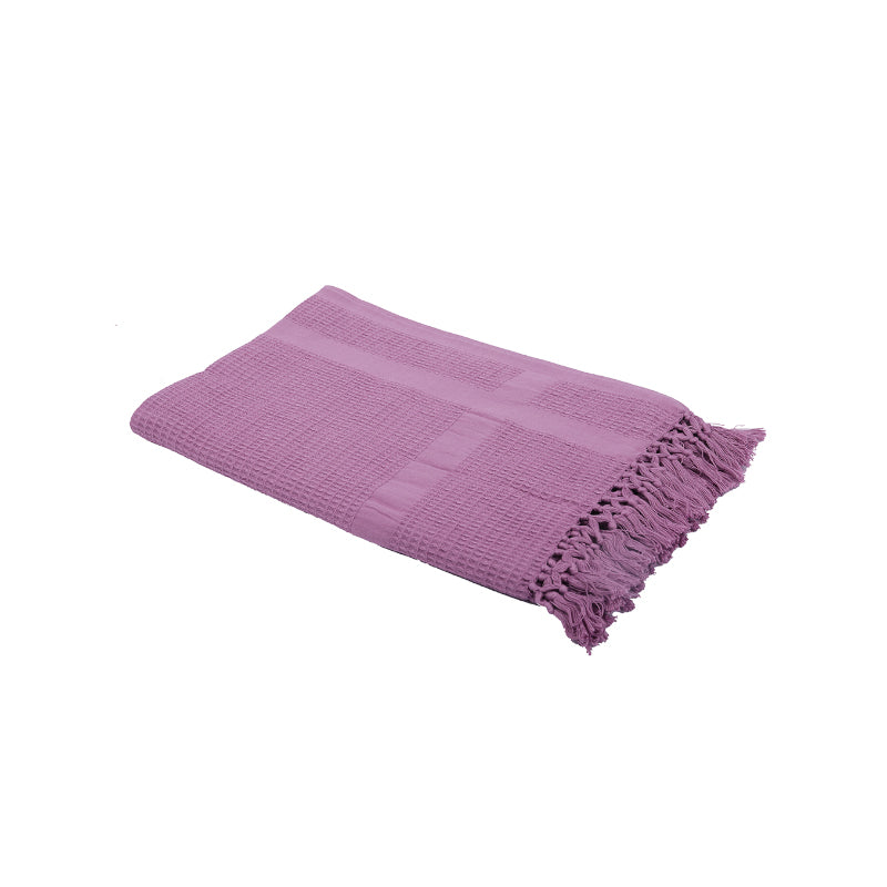 Buy Avera Bath Towel - Lilac Bath Towels from Vaaree