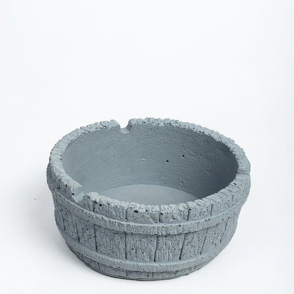 Barrel Concrete Ash Tray