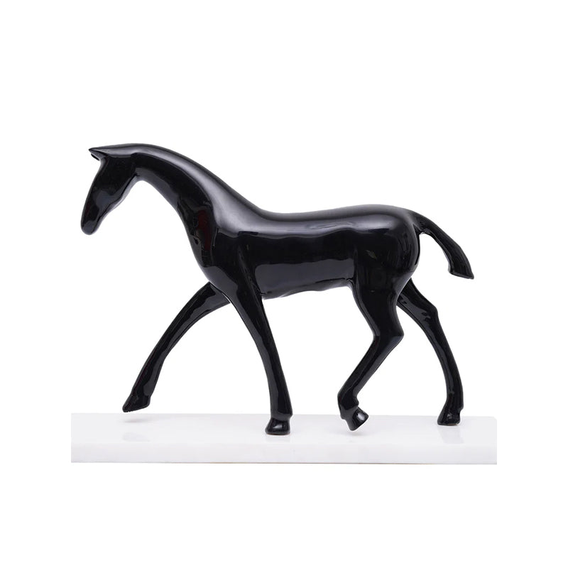 Buy Ines Black Mare Showpiece Showpieces from Vaaree