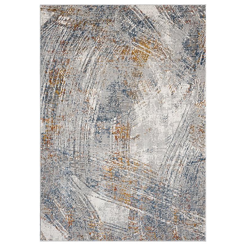 Buy Rusto Abstract Carpet - Blue & Yellow Carpet from Vaaree