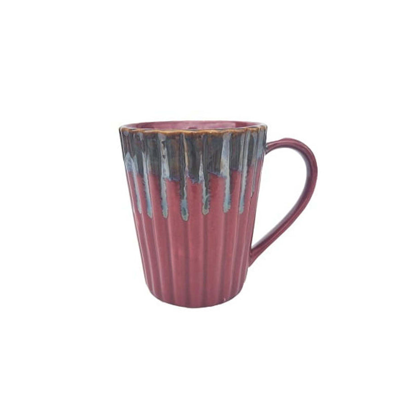 Buy Atina Ceramic Mug (Red) - 200 ML Mug & Tea Cup from Vaaree