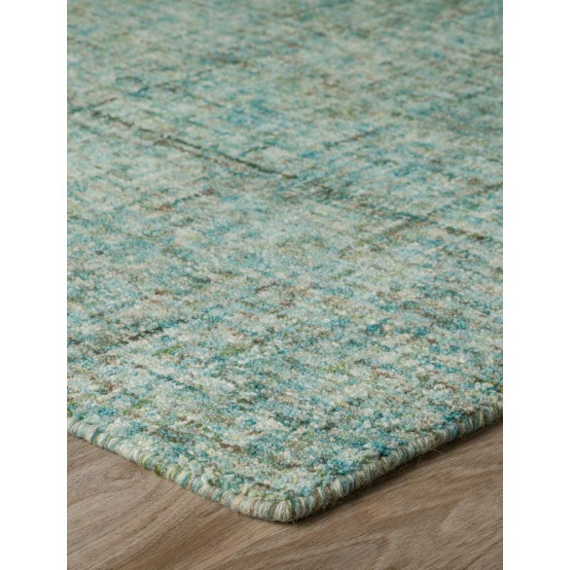 Buy Handloom Harmony Hand Woven Rug - Sea Green Rugs from Vaaree