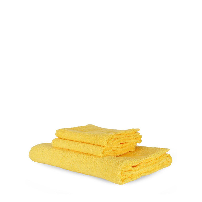 Buy Eva Quick Dry Towel Combo (Yellow) - Three Piece Set Towel Sets from Vaaree