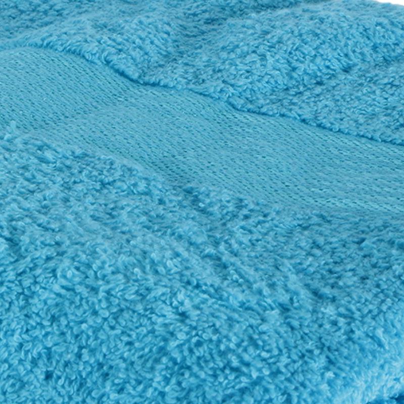 Buy Bodil Bath Towel (Light Blue) - Set Of Two Bath Towels from Vaaree