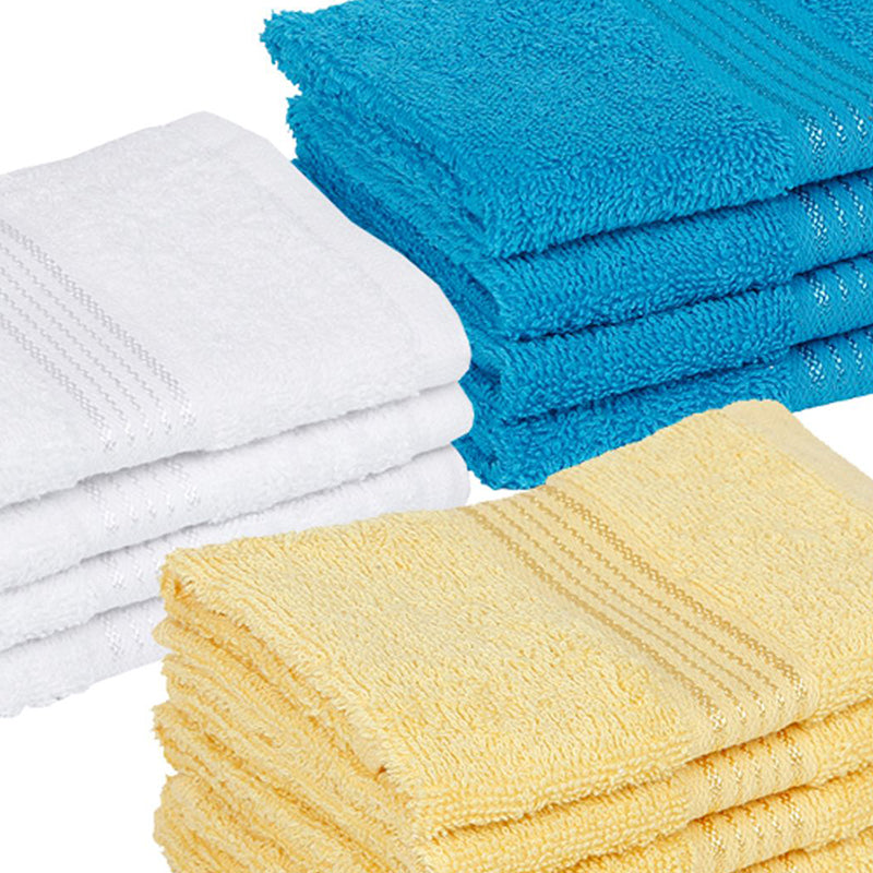 Buy Eva Quick Dry Face Towel (Multi) - Set Of Twelve Hand & Face Towels from Vaaree