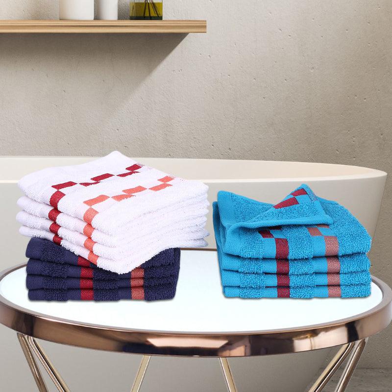 Buy Criva Delpha Face Towel - Set Of Twelve Hand & Face Towels from Vaaree