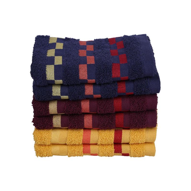 Buy Ija Delpha Hand Towel - Set Of Six Hand & Face Towels from Vaaree