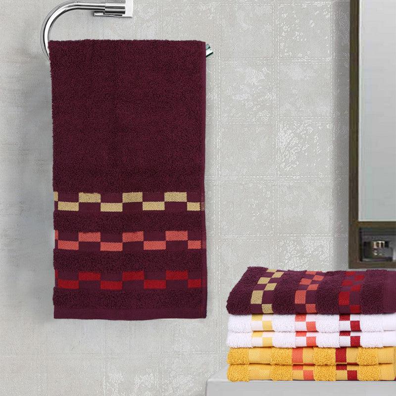 Buy Fisa Delpha Hand Towel - Set Of Six Hand & Face Towels from Vaaree