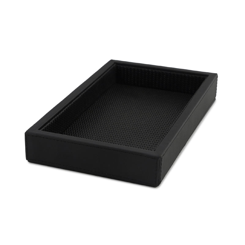 Serving Tray - Manae Vegan Leather Serving Tray - Black