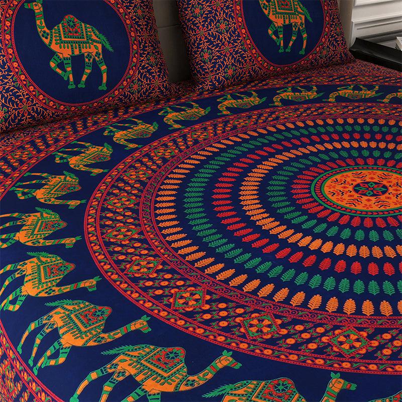 Buy Namish Mandala Bedsheet - Multicolor Bedsheets from Vaaree