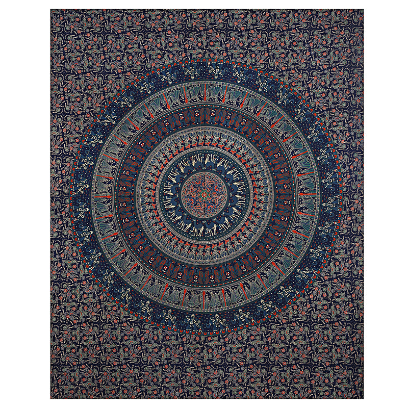 Bedsheets - Rosho Mandala Bedsheet - Multicolor