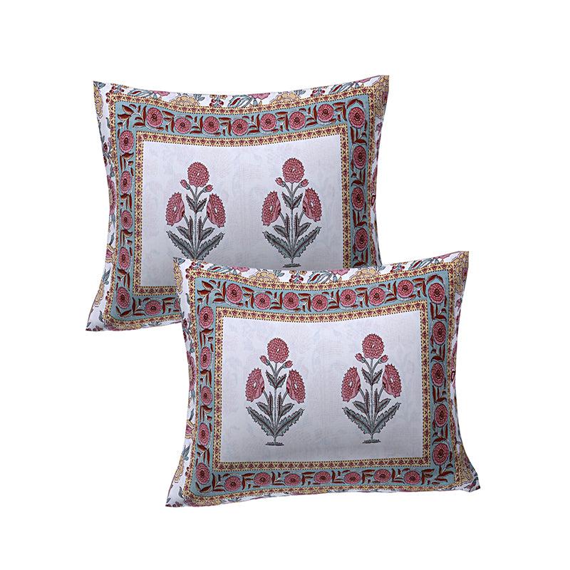 Buy Loka Ethnic Bedsheet - Red Bedsheets from Vaaree