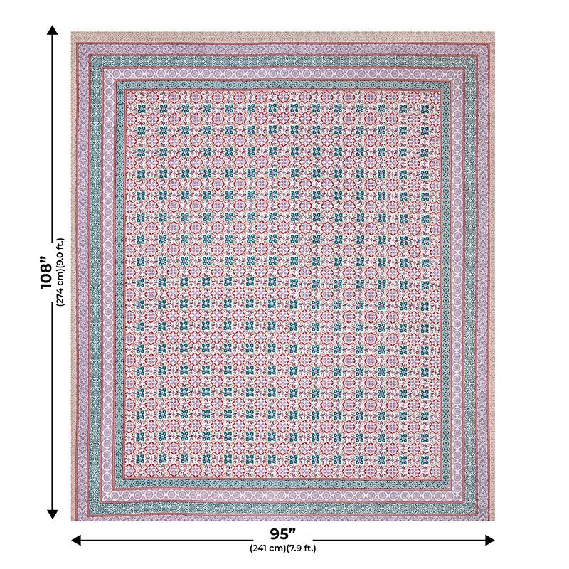 Buy Maya Ethnic Bedsheet - Pink Bedsheets from Vaaree