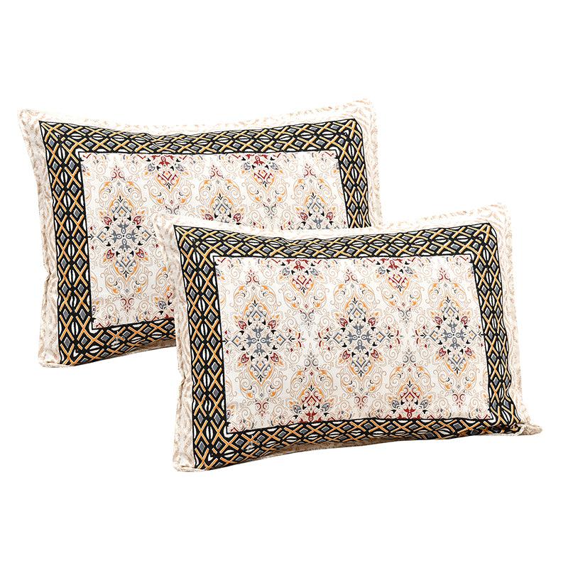 Buy Rakta Ethnic Bedsheet - Ivory Bedsheets from Vaaree