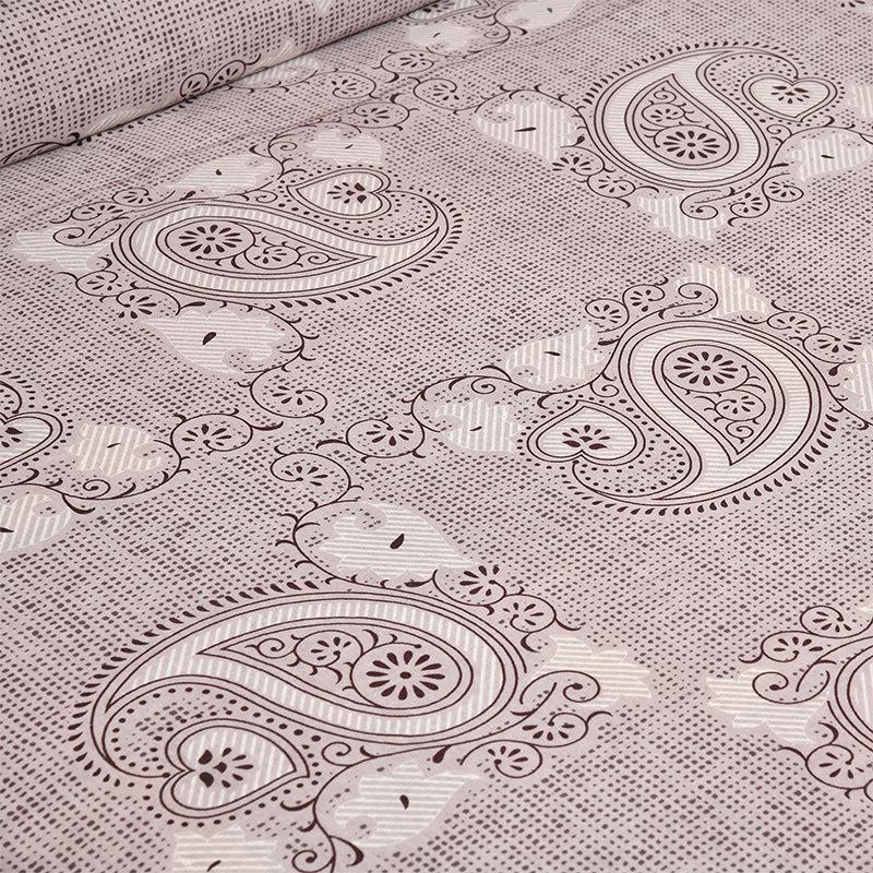 Buy Mukha Ethnic Bedsheet - Beige Bedsheets from Vaaree