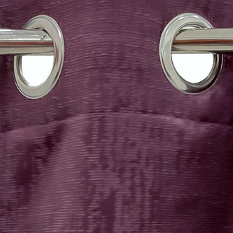 Buy Clovar Blackout Curtain - Grape Curtains from Vaaree