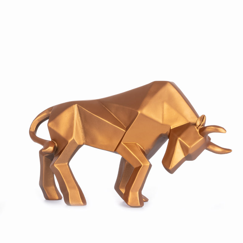 Buy Ox Gladior Showpiece - Copper Showpieces from Vaaree