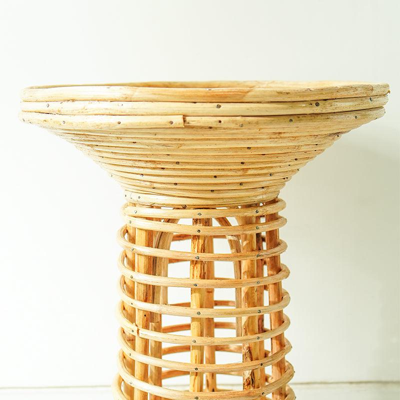 Buy Tani Rattan Accent Table Side & Bedside Tables from Vaaree