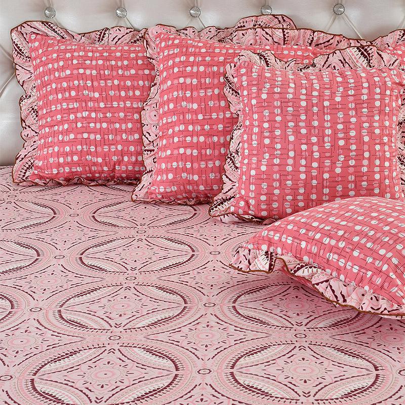 Buy Nimya Frilled Bedding Set - Five Piece Set Bedding Set from Vaaree