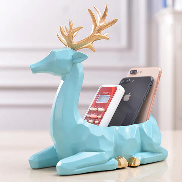 Buy Stag Store Organizer - Blue Stationery Holder from Vaaree