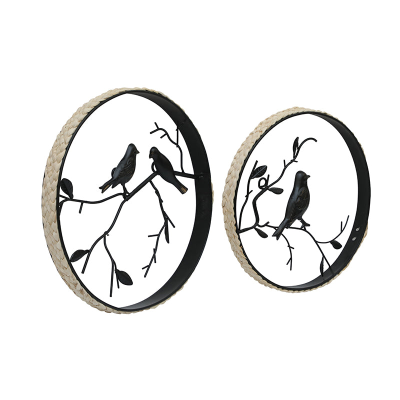 Buy Birdie Balance Wall Accent - Set Of Two Wall Accents from Vaaree