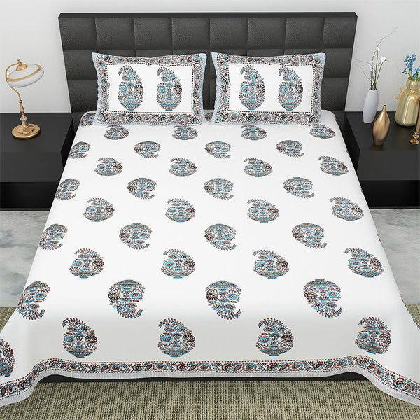 Buy Shara Ethnic Bedsheet Bedsheets from Vaaree