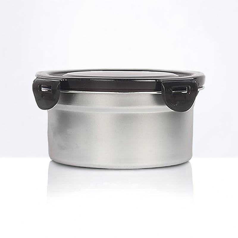 Container - Altora Airtight Steel Lunch Box - Set Of Four