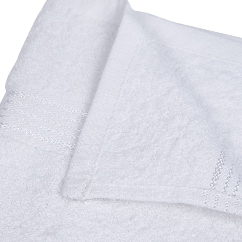 Hand & Face Towels - Junia Face Towel (White) - Set Of Four