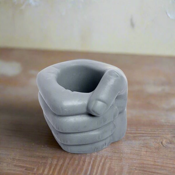 Concrete Fist Ash Tray