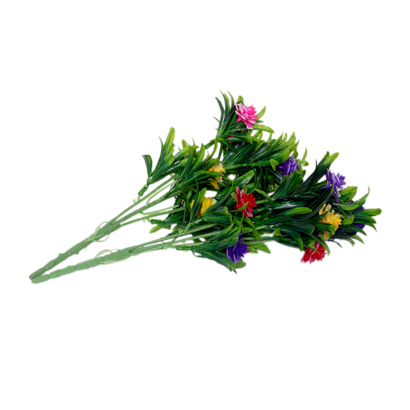 Buy Faux Filosia Flower Bunch (Multicolor) - Set Of Two Artificial Flowers from Vaaree