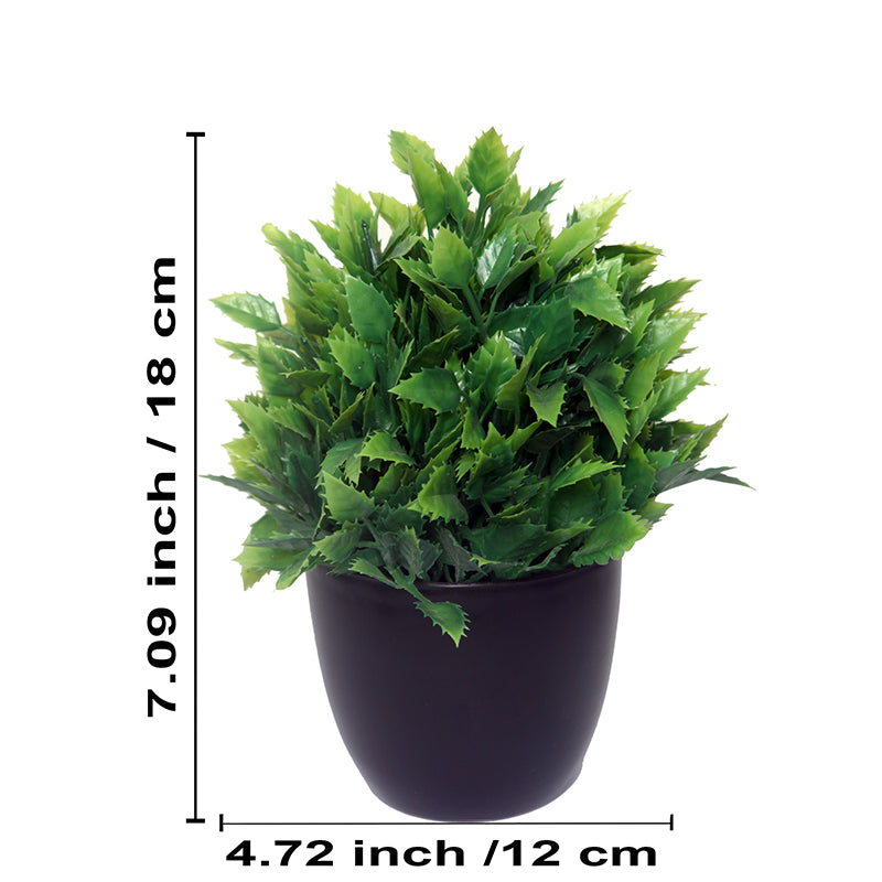 Buy Faux Shamrock Leaf Plant With Pot - Set Of Two Artificial Plants from Vaaree