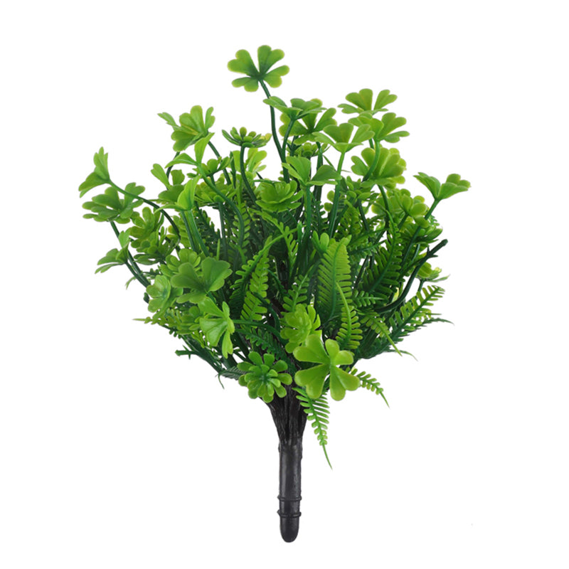 Buy Faux Grass Plant With Wall Hanging Pot Artificial Plants from Vaaree