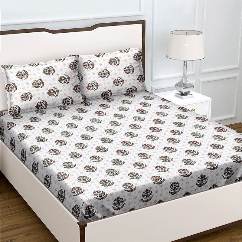 Buy Lirio Floral Bedsheet Bedsheets from Vaaree