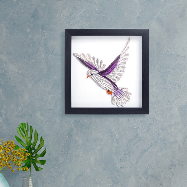 Wall Art & Paintings - Dove Flight Handcrafted Wall Art - Black