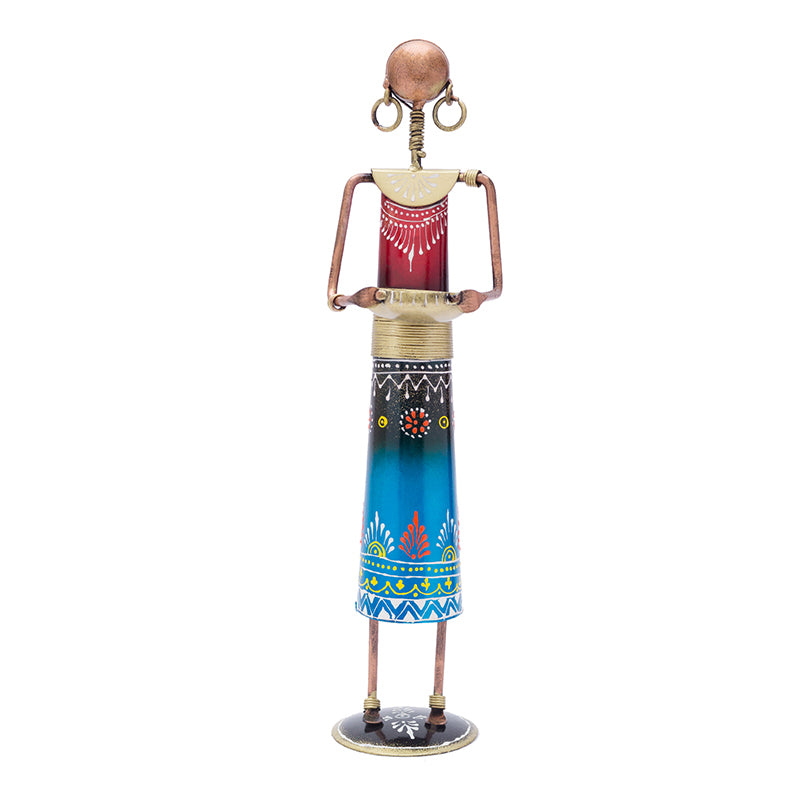 Buy Rajasthani Working Lady Showpiece Showpieces from Vaaree