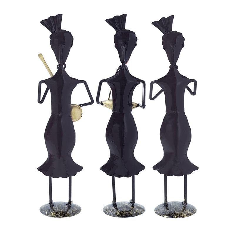 Buy Harminonia Folk Showpiece - Set Of Three Showpiece from Vaaree