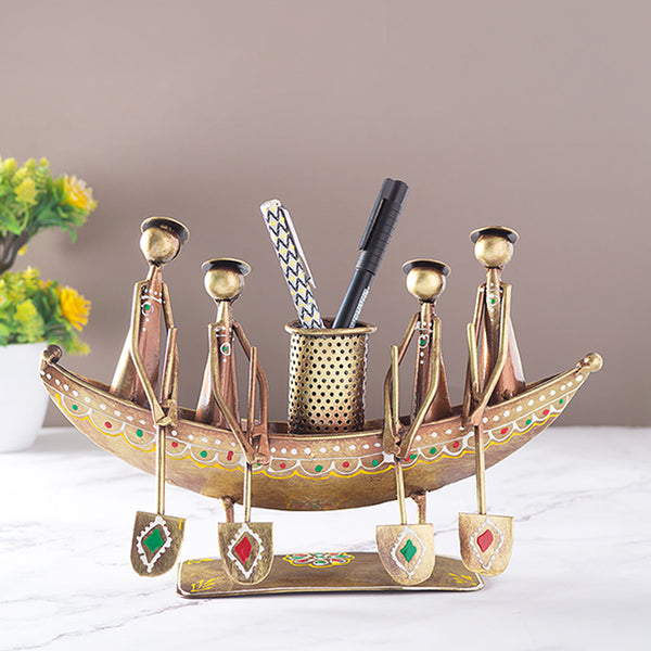 Pen Stand - Antique Boat Stationary Stand