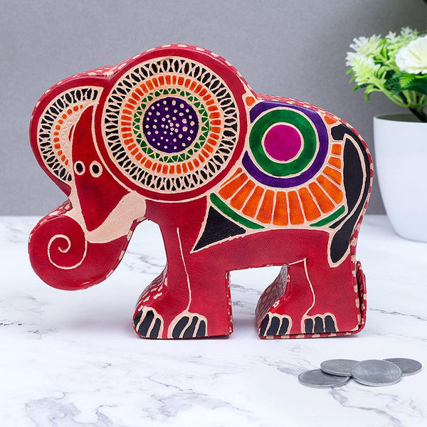 Buy Elephant Sienna Handmade Piggy Bank Kids Toys from Vaaree