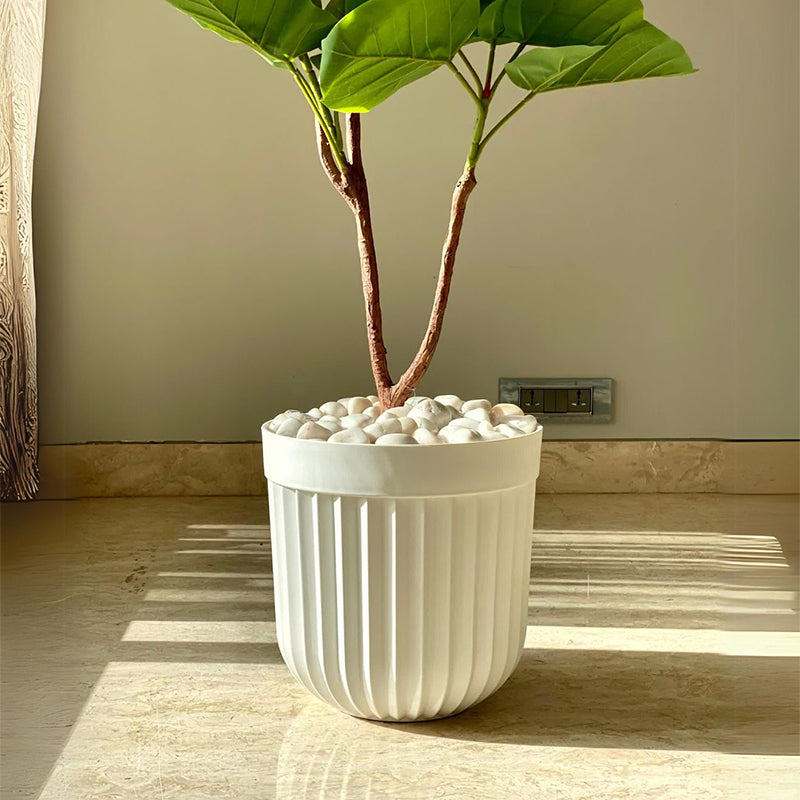 Buy Graila White Planter Pots & Planters from Vaaree