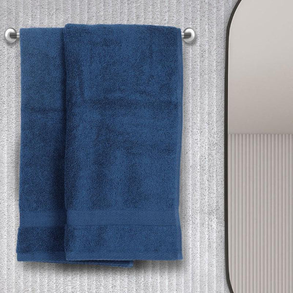 Buy Miorah Hand Towel (Blue) - Set Of Two Hand & Face Towels from Vaaree