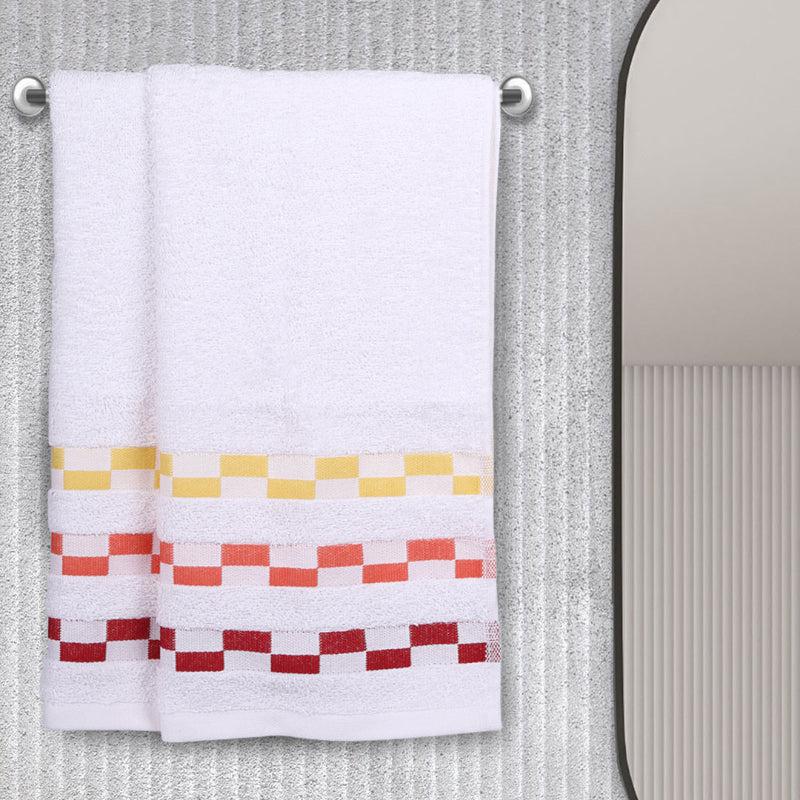 Buy Delpha Hand Towel (White) - Set Of Two Hand & Face Towels from Vaaree