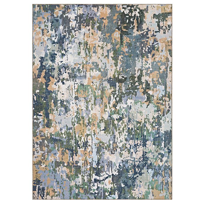 Buy Aria Abstract Carpet - Green Carpet from Vaaree