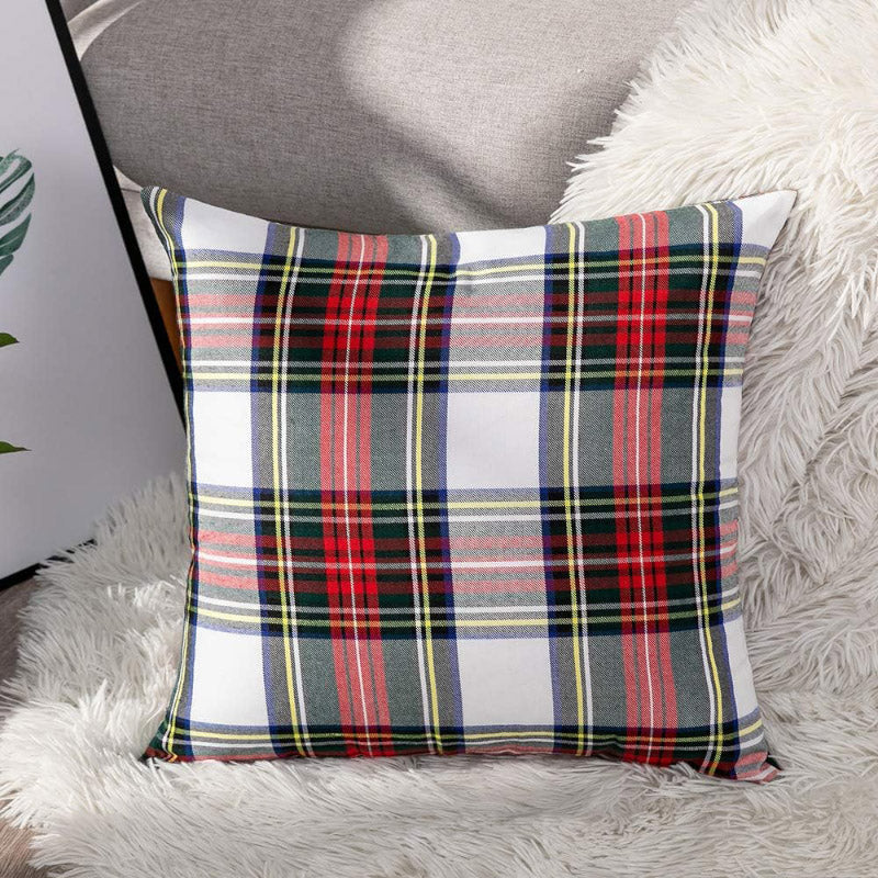 Cushion Covers - Gildora Checkered Woven Cushion Cover